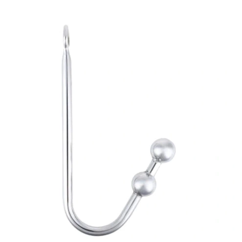 Balls Pleasurable 4417 Stainless Anal Two Hook Steel 0820